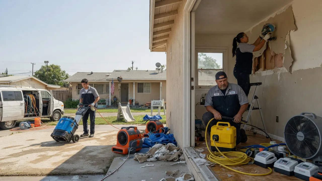 Water Damage Restoration in Mcadoo, TX near me